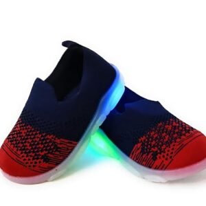 Coolz Kids Knitted First Walking Shoes with Light