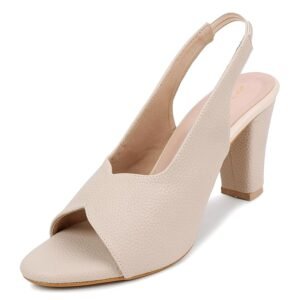 Ankle Strap Pointed Toe Block Heel
